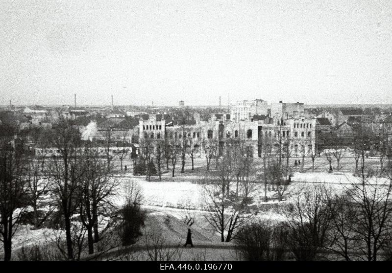 City view from Toompea towards the Baltic Station.