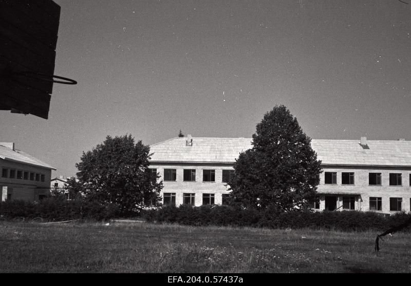 View of the construction of Helme Sanatoorse Internate School.