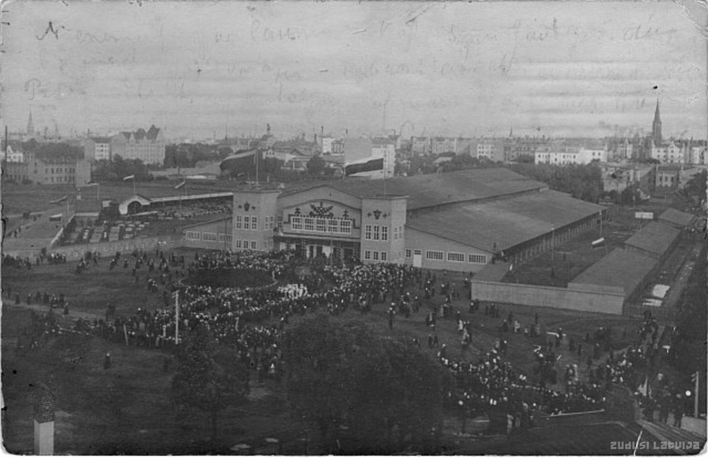 Fifth song festival building in Riga