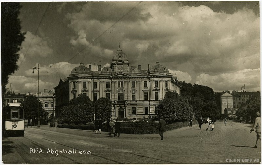 Riga. District court house