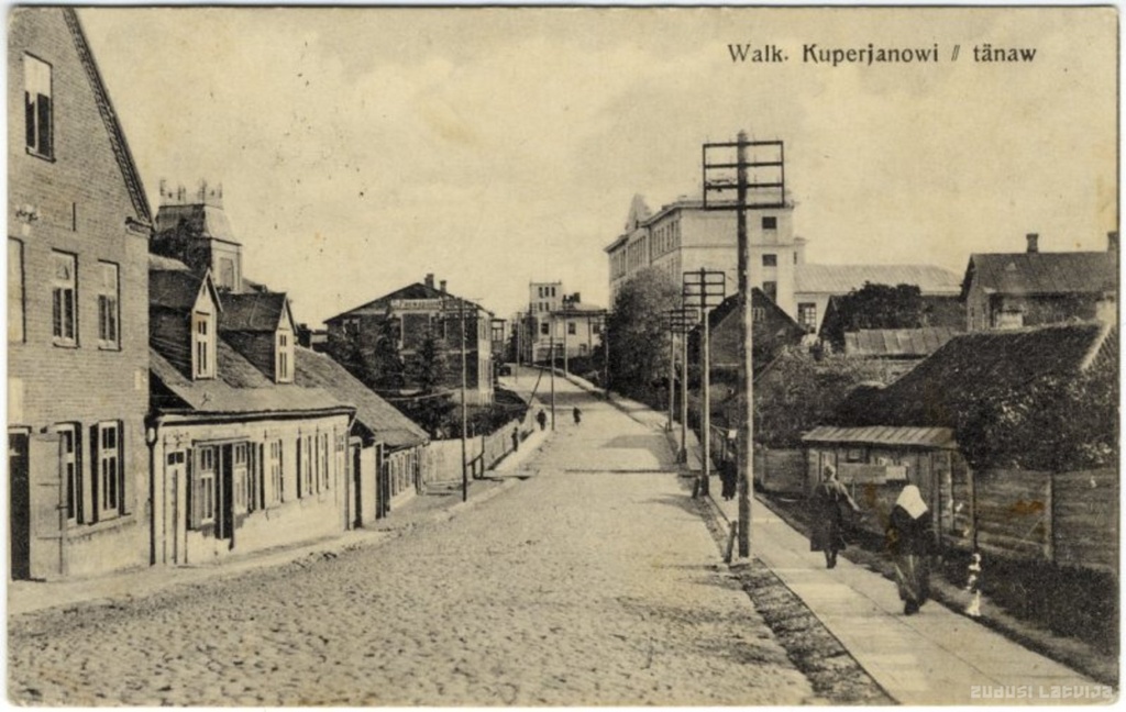 Valka, Walk. Kuperjanov // Street