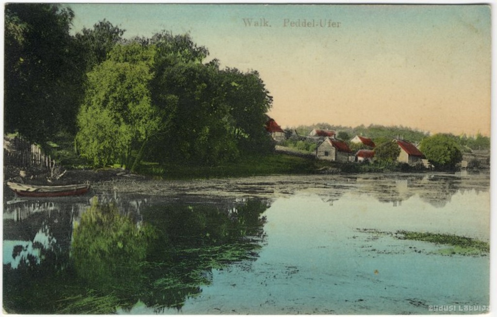 Valka. Pedeles River
