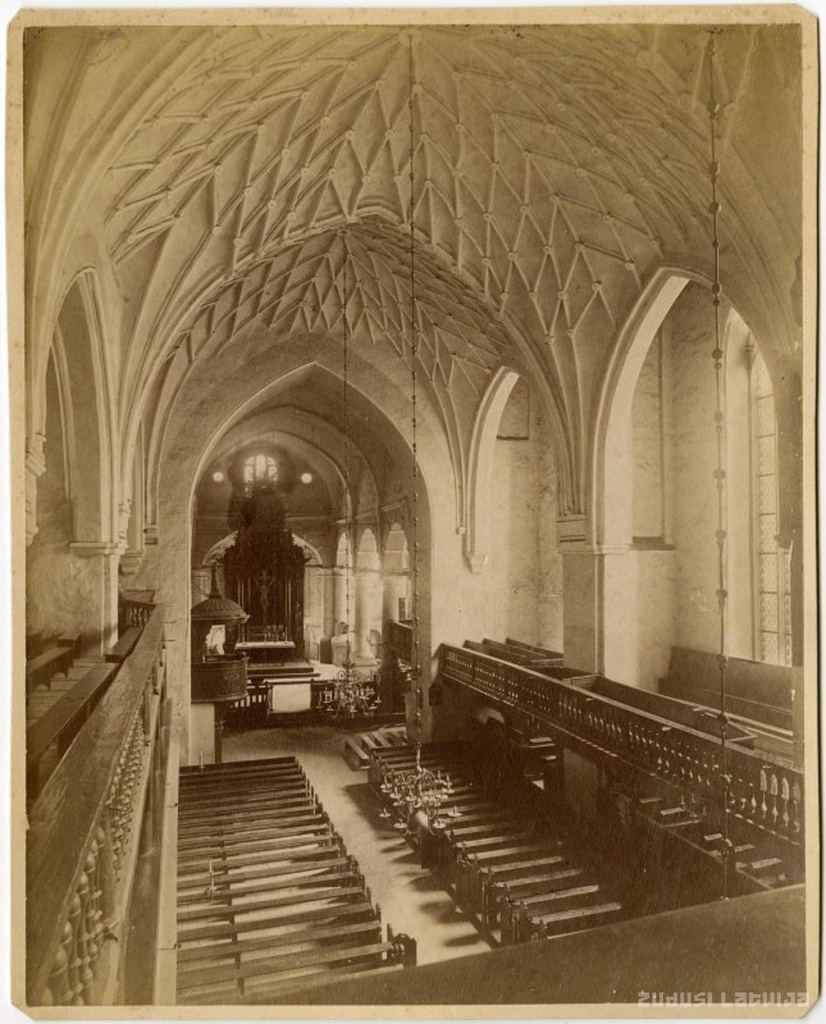 Riga St. Indoor room of Jānis church