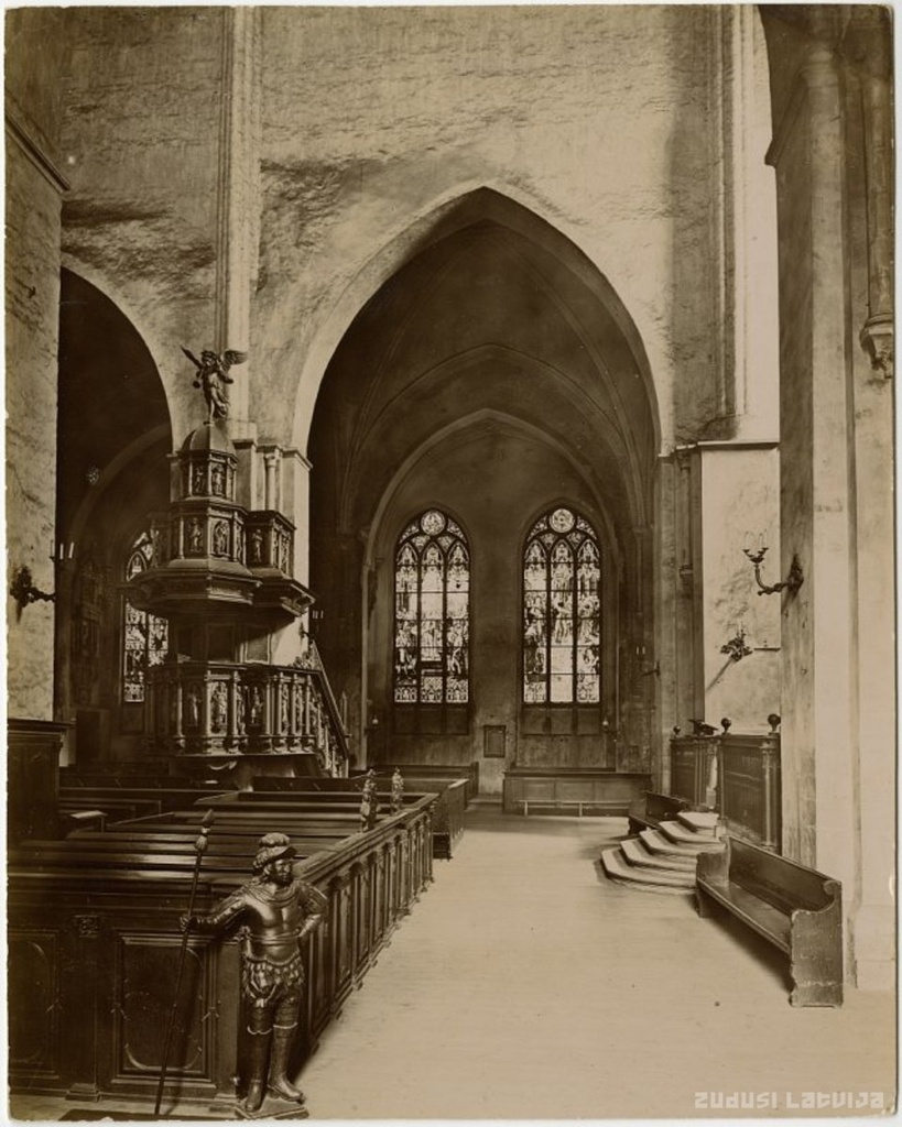 Indoor room of the Riga Dome Church