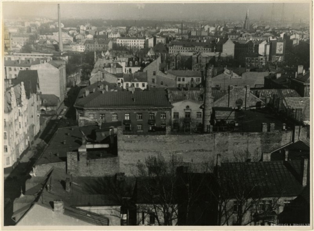 Riga. View from Old St. Ģertrūde church tower