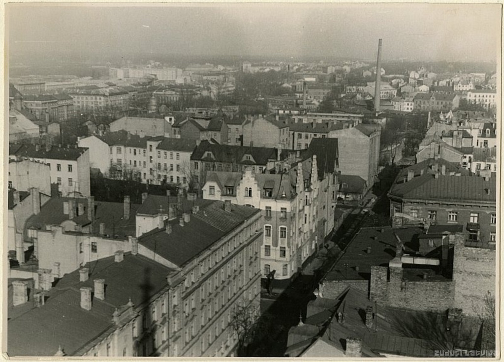 Riga. View from Old St. Ģertrūde church tower