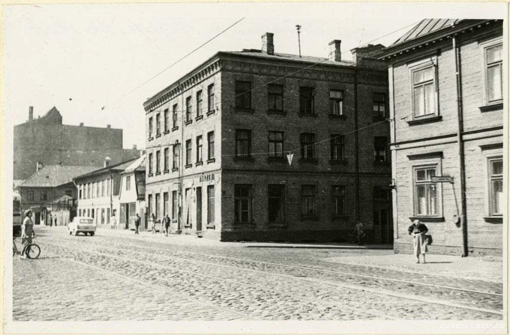 Riga. Moscow Street near Lāčplēša Street