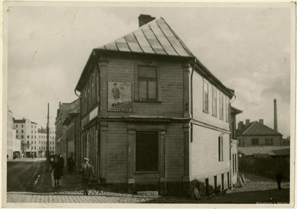 Riga. Crossing of Moscow and Sauna streets