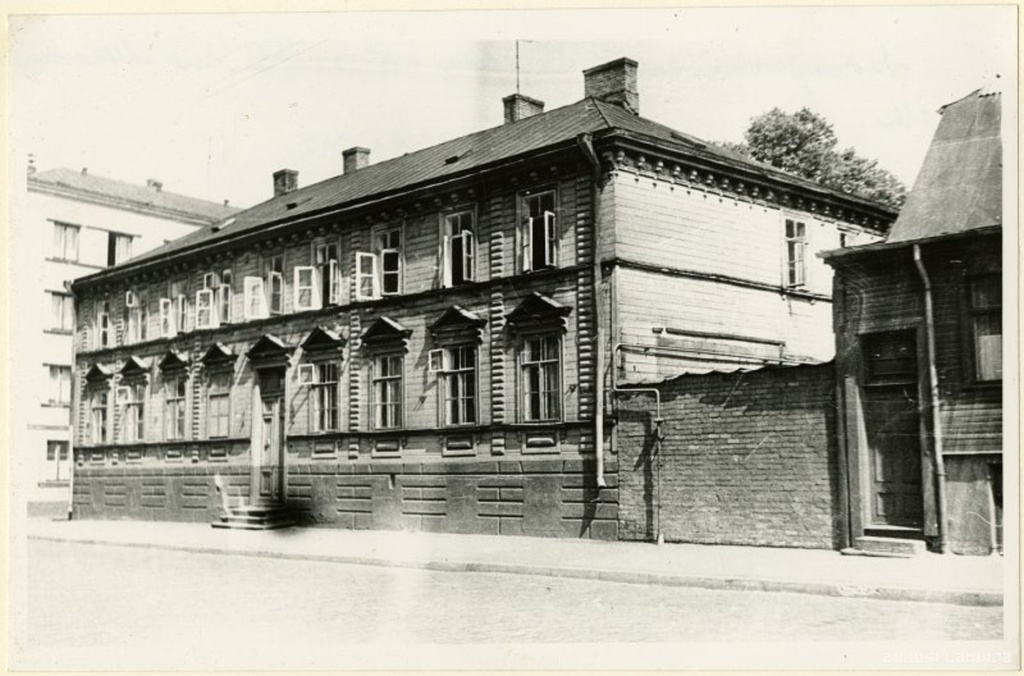 Riga. House in Lāčplēša iela 155