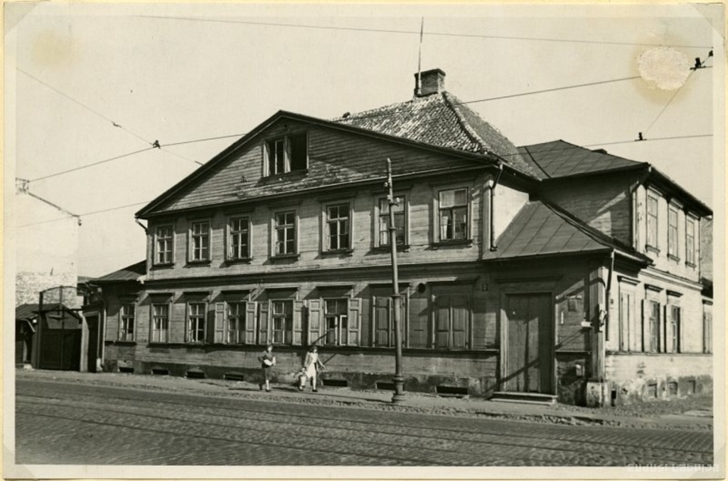 Riga. House in Moscow Street 23