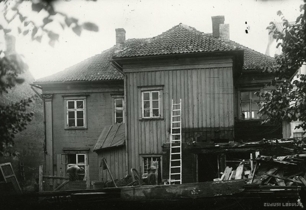 Riga. House in Moscow Street 89