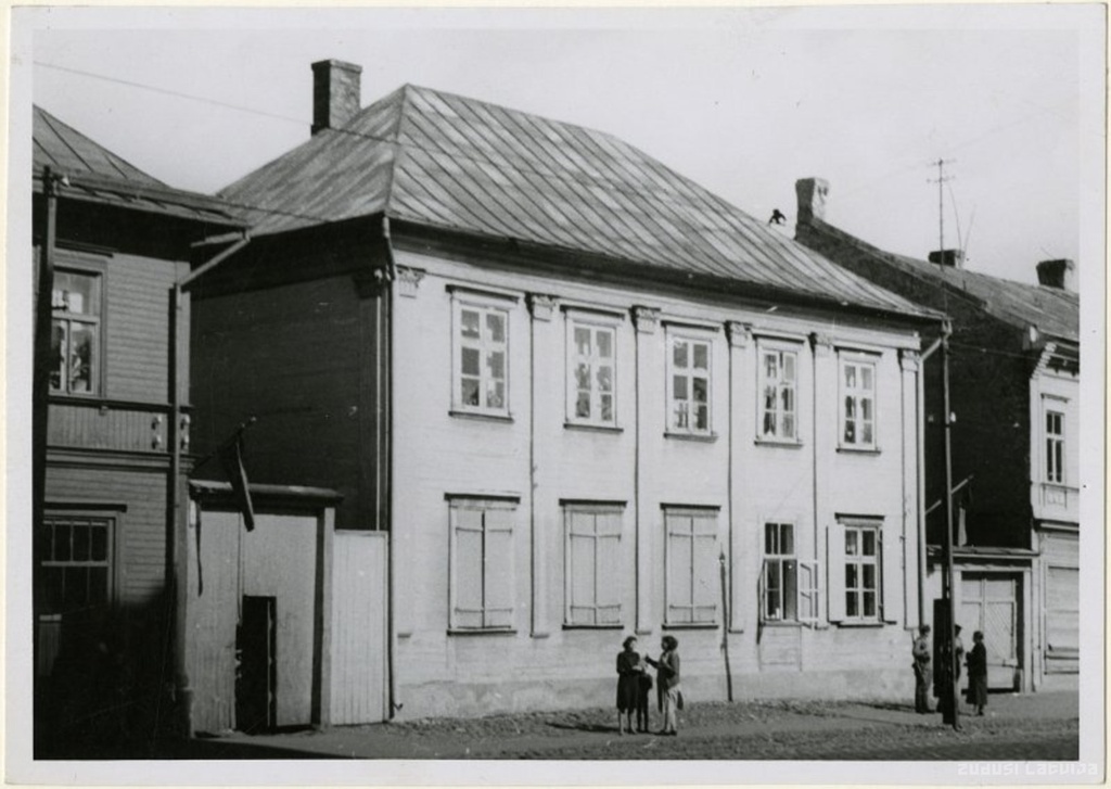 Riga. House in Moscow Street 89