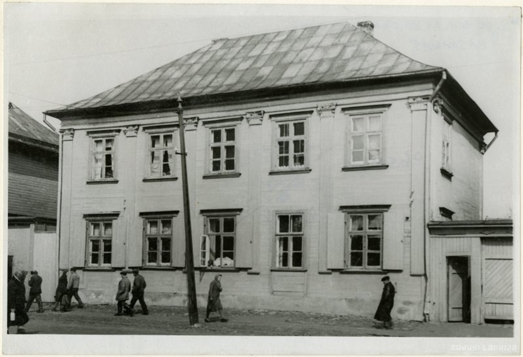 Riga. House in Moscow Street 89