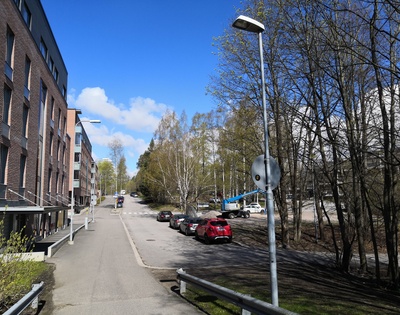 Mikkolantien alkupäätä rephoto