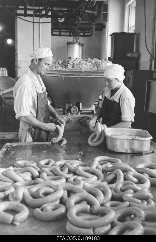 Pärnu meat combinate sausage.