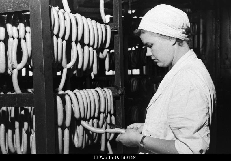 Pärnu meat combinate sausage.