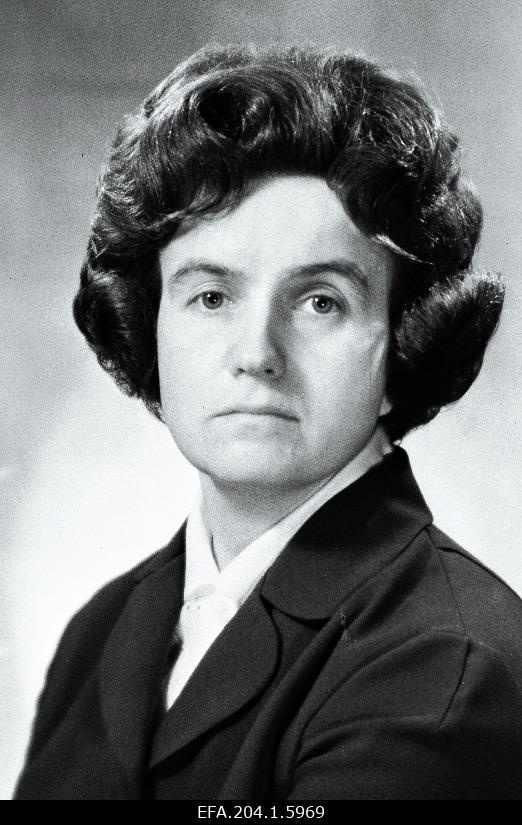 Sülla, Maie - Since the eighth composition of the Supreme Soviet of Estonia, Linda Viljandi Chechsea sewinger of the Nahkgalanteri combined.