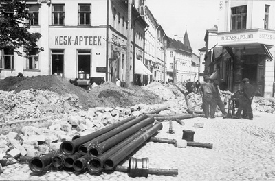 Construction works of Tartu watervärk (?)  similar photo