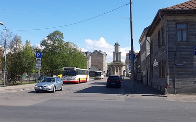 Riga. Elijas Street. The Church of Jesus rephoto