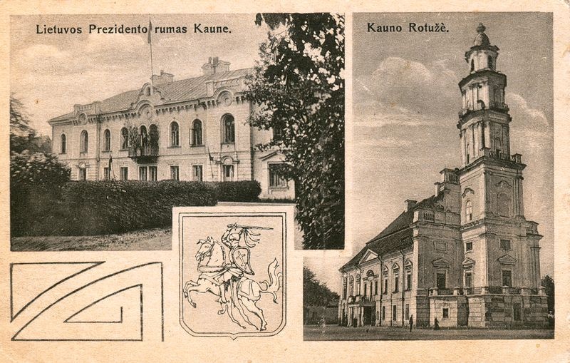 Palace of President of Lithuania in Kaunas. Kaunas jewelry