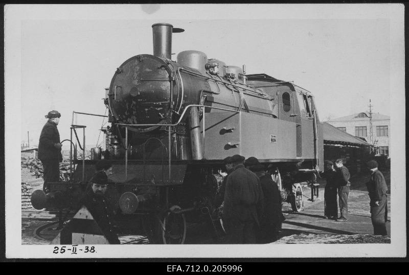 Franz Krulli factory-made locomotive.