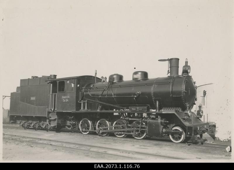 Narrow-minded steam driver made in the Franz Krulli machine factory in Tallinn SK-154
