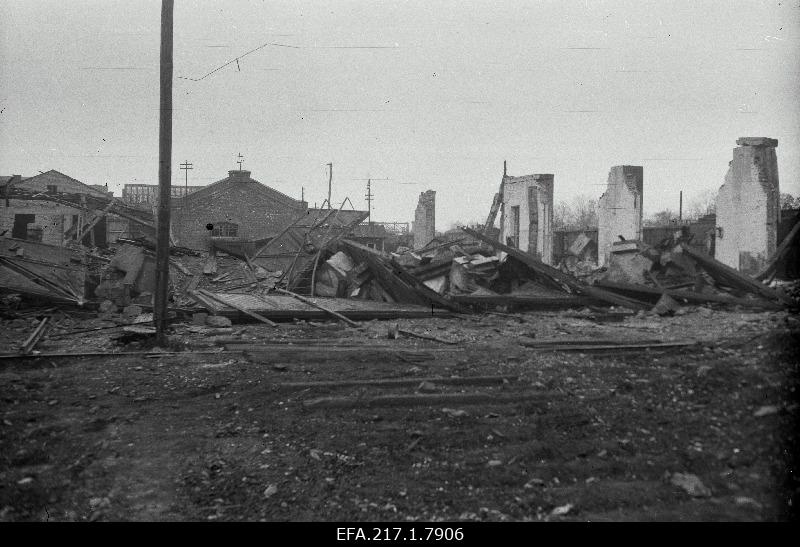 The ruins of the Valga Vagun plant.
