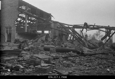 The ruins of the Valga Vagun plant.  duplicate photo