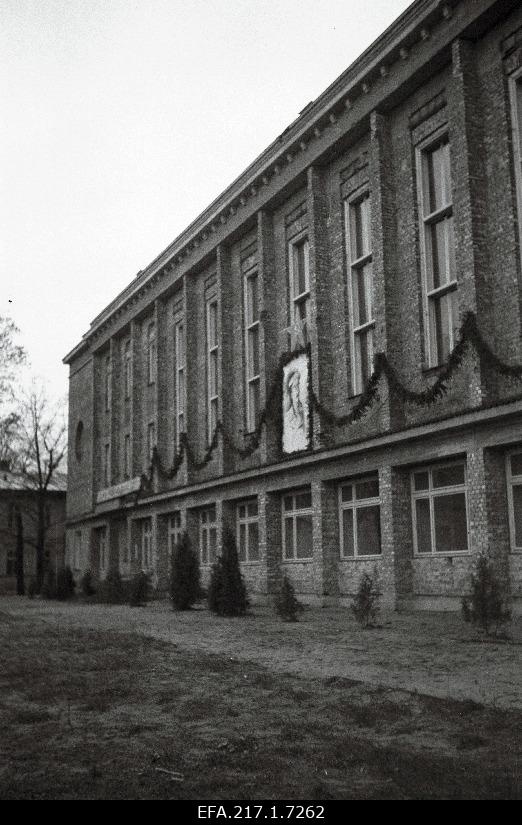 Temporary rooms of the Endla Theatre.