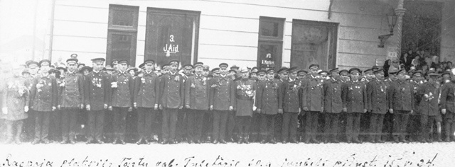 Firefighting 60th anniversary celebrations 15.06.1924. In Tartu on Raeplats