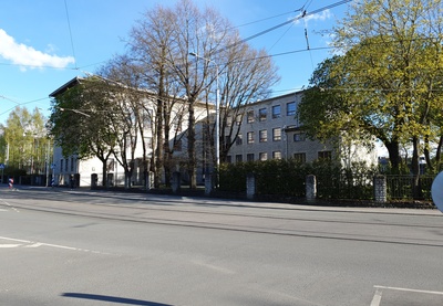 Tallinn, J.Westholm Gymnasium. rephoto