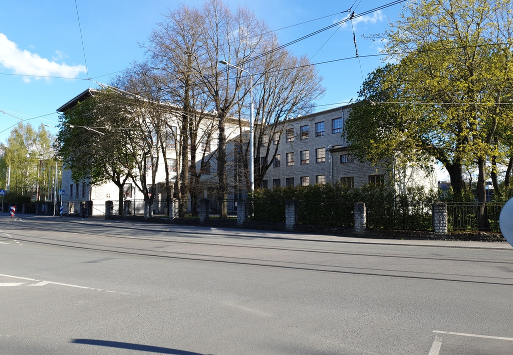 Tallinn, J.Westholm Gymnasium. rephoto