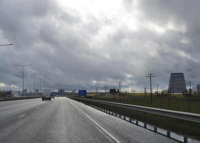Nehatu, Peterburi maantee, vaade Loo tagasipöördelt Lasnamäe suunas. rephoto