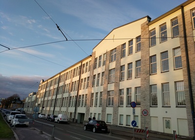 A. m. Luther factory building on the Old-South Street rephoto