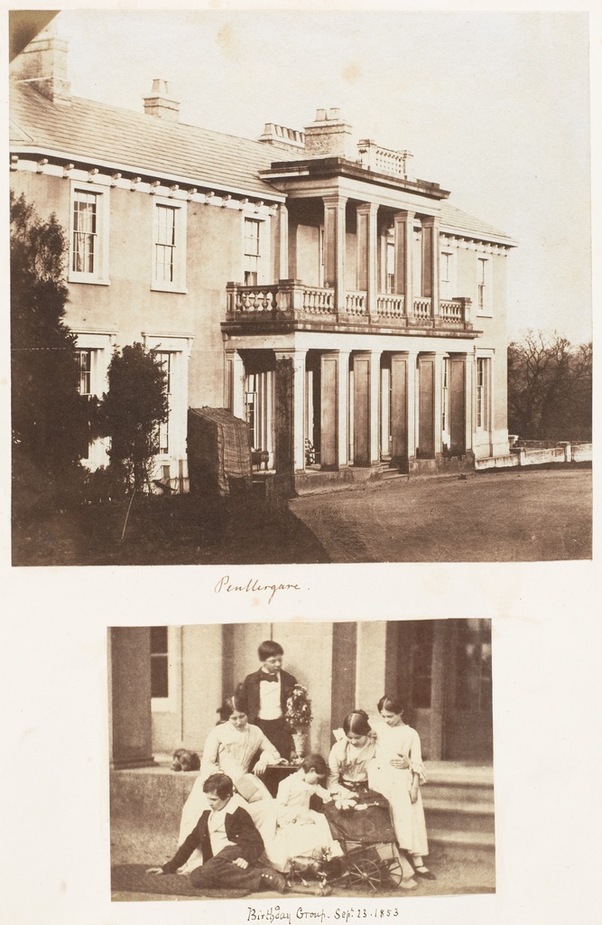 Penllergare; Birthday Group, September 23, 1853 - Photographs
