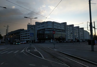 The Estonian Maritime House of Narva Road 31. rephoto