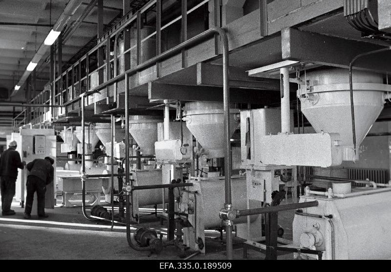 Inside view of the Mustamäe Bread Factory.