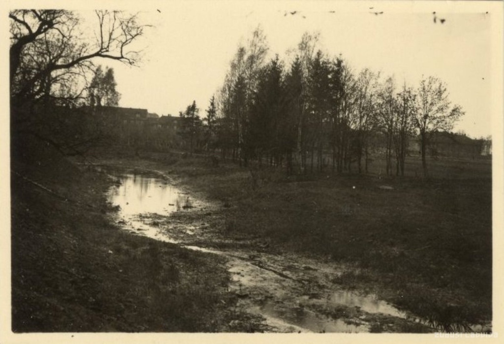 Jelgava Castle. Channel in Palace Park