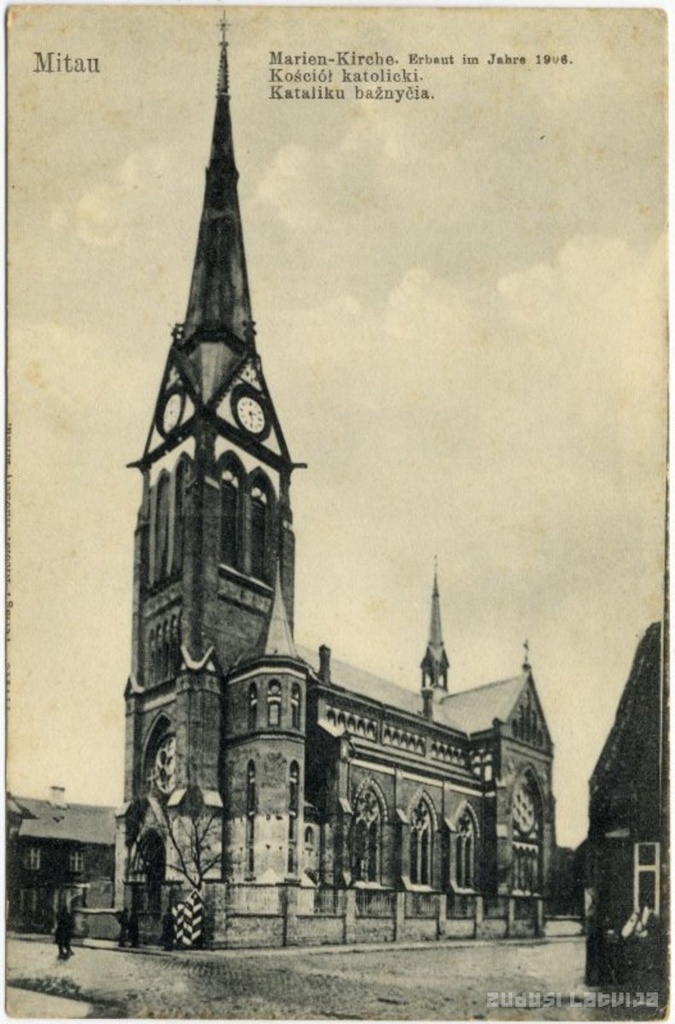 Cathedral of Jelgava Innocent Young Mary