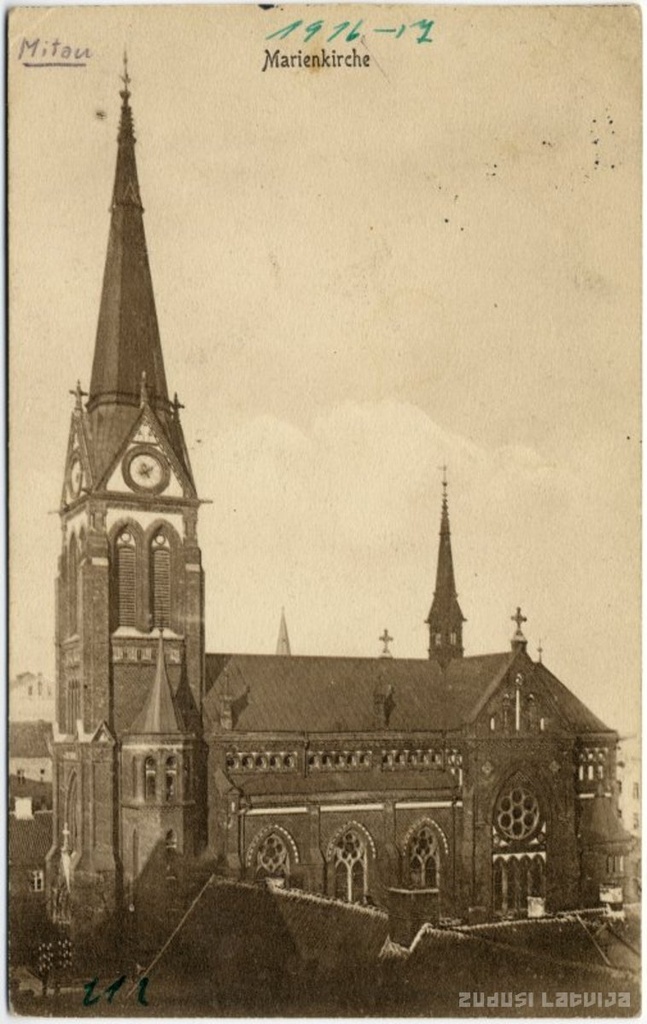 Cathedral of Jelgava Innocent Young Mary