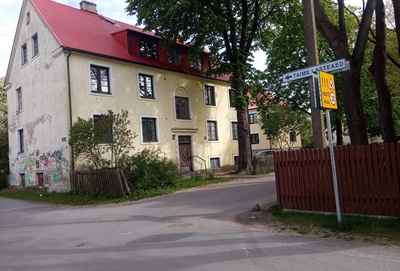 Tallinn, new houses in Pelgulinn near Kolde Street. rephoto
