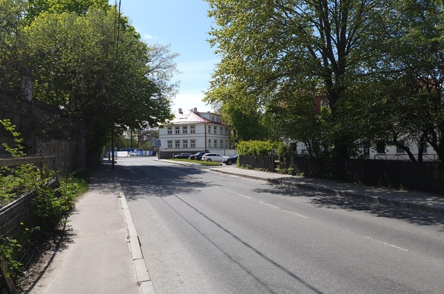 Telliskivi tänav Tallinnas, vaade Paldiski maanteele rephoto