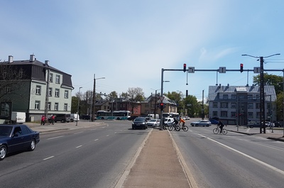 Street in Tallinn rephoto