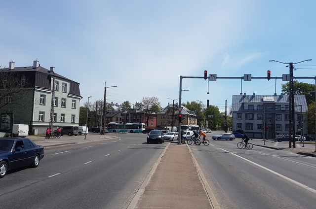 Street in Tallinn rephoto
