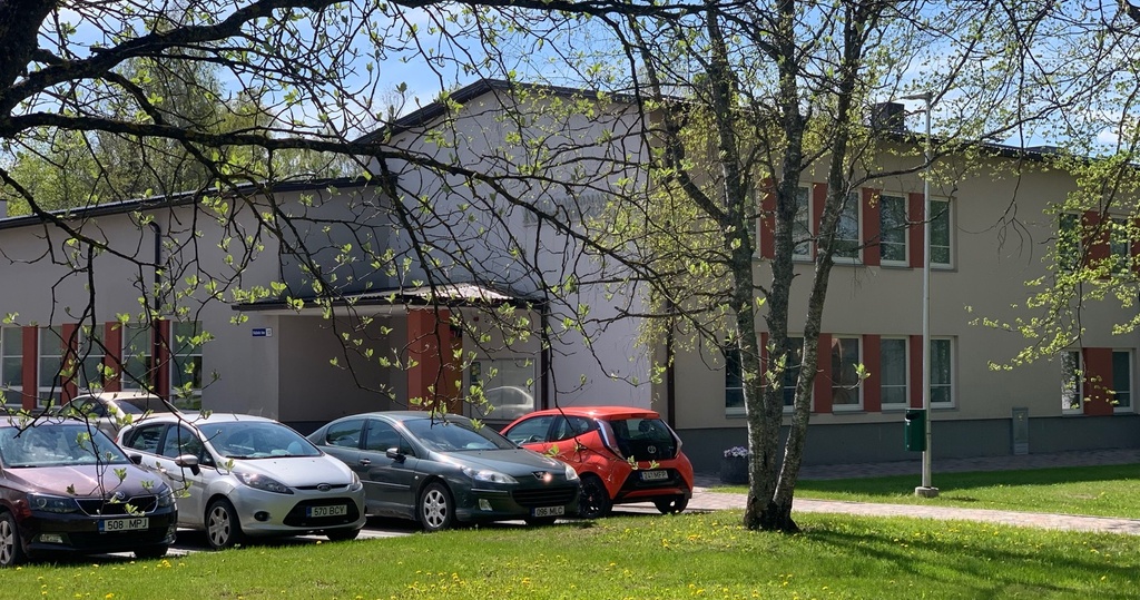 Contor-club building in the colony of the People's Winner rephoto