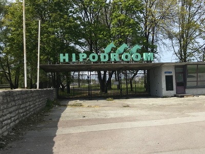 Tallinna hipodroom, peasissepääsu vaade rephoto