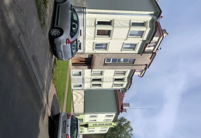 Tallinn type apartment in Pelgulinn Roo 14 / 12, view of the building. Architect Karl Tarvas rephoto