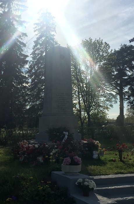 Kill, monument for those who have fallen from Soviet power rephoto