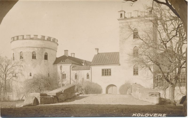 Photo. Koluvere Castle. Photo: Paric. 1927.