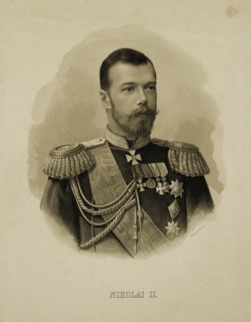 Russian Emperor Nikolai II Aleksandrovitsh